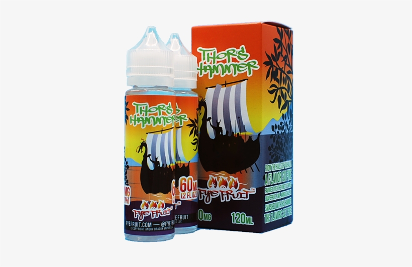 Thor's Hammer -120ml - Electronic Cigarette, transparent png