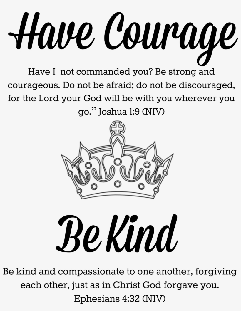 What The Bible Says About Having Courage And Being - Curvy Is The New Thin!, transparent png