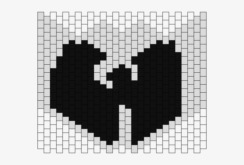 Wu Tang Mask Bead Pattern - Twenty One Pilots Melt Bead, transparent png