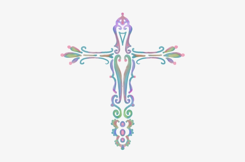 Watercolor Cross Png, transparent png