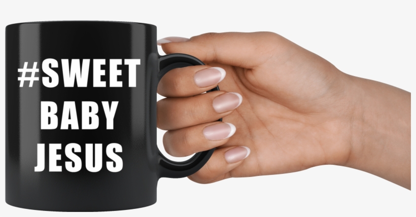 #sweet Baby Jesus - Mug, transparent png