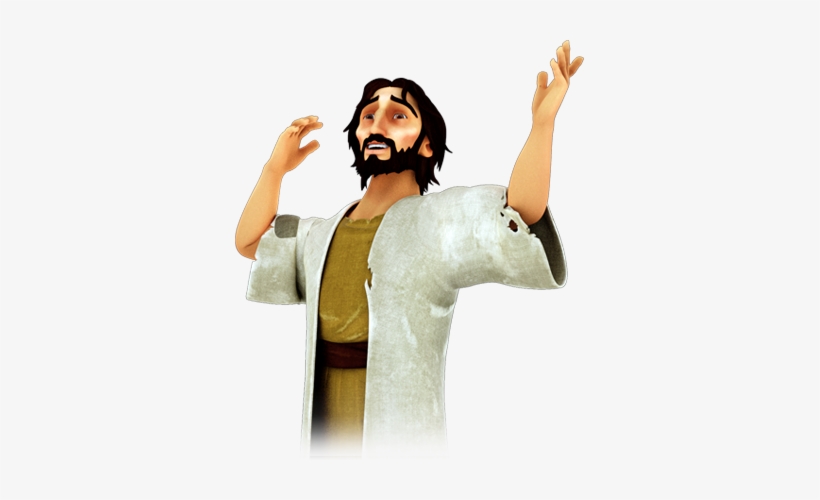 Bartimaeus Was A Blind Beggar Who Believed That Jesus - Superbook Jesus Heals The Blind, transparent png