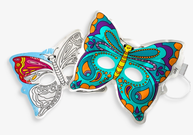Inflatable, Paper Butterfly Mask From 3d Colorables - 3d Inflatable Butterfly, transparent png