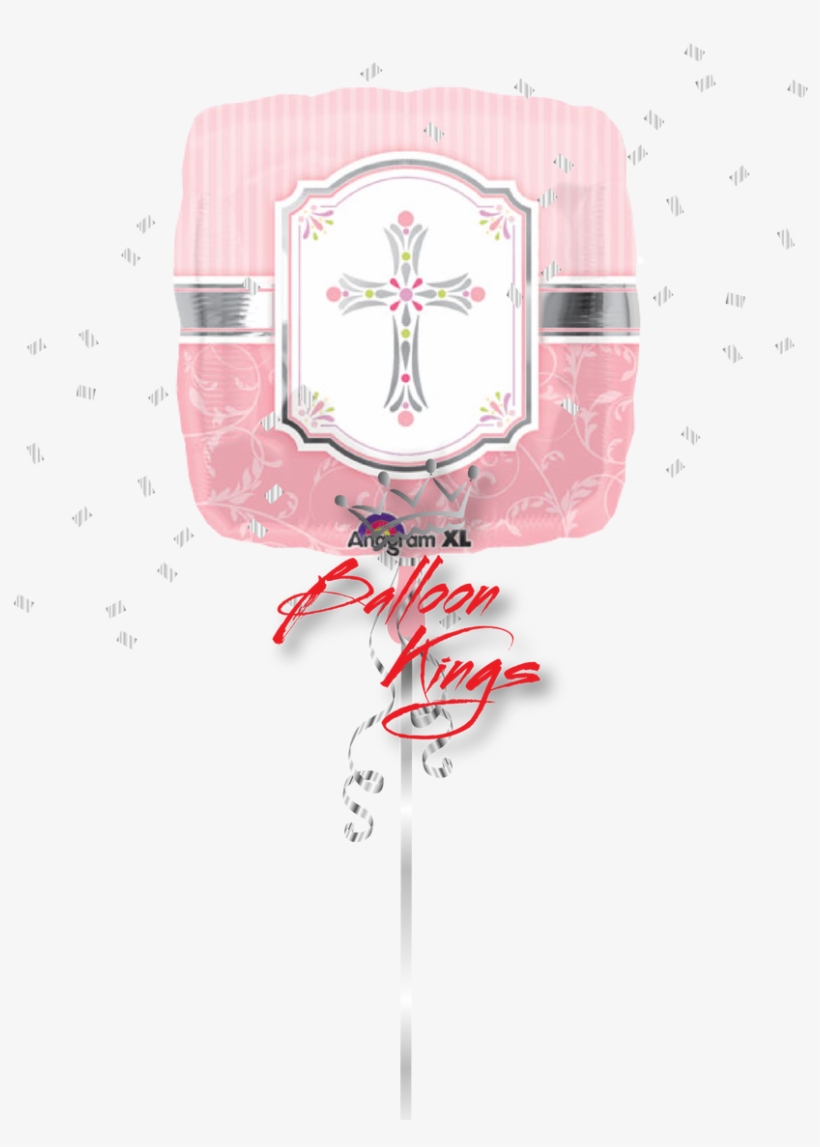 Pink Cross Blessings - 18 Inch Communion Blessing Pink Packaged, transparent png