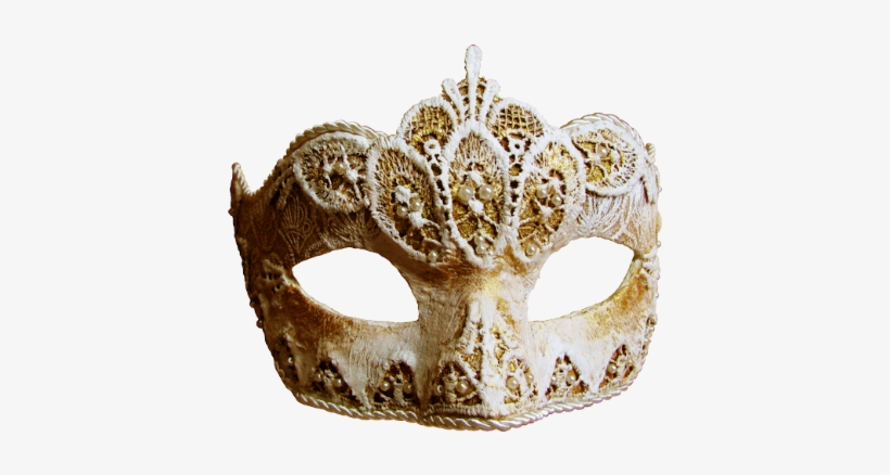 Beaded Lace Mask - Mask, transparent png
