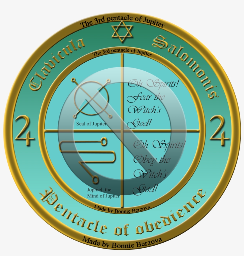 3rd Pentacle Of Jupiter - Pentacle, transparent png