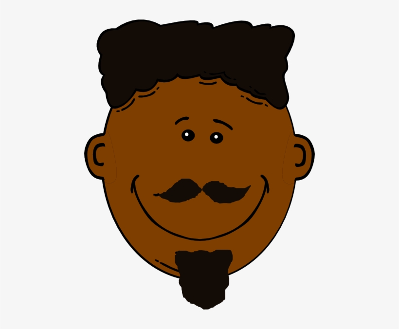 How To Set Use Black Man With Face Hair Svg Vector, transparent png