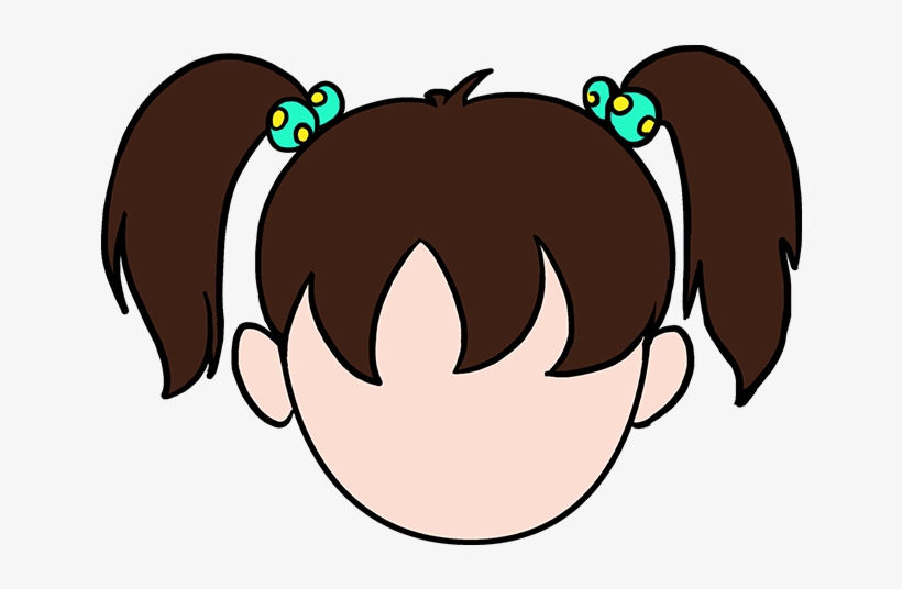 How To Draw Cartoon Hair - Drawing, transparent png