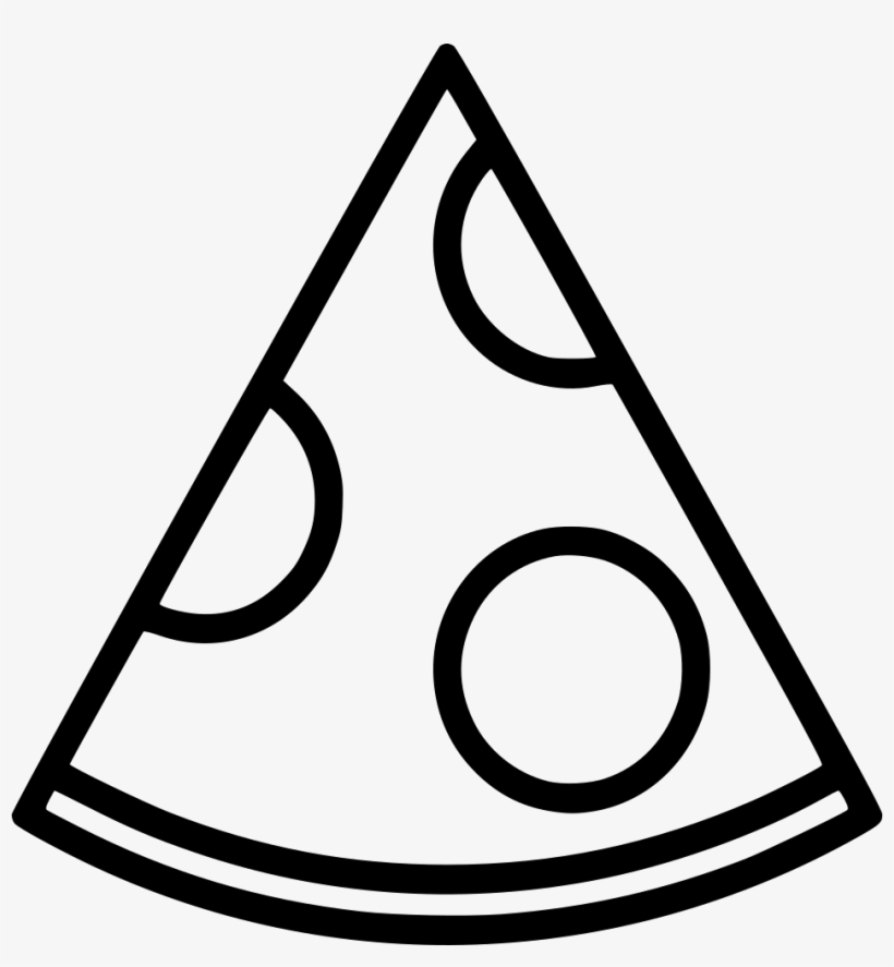 Pizza Slice Comments - Clip Art, transparent png