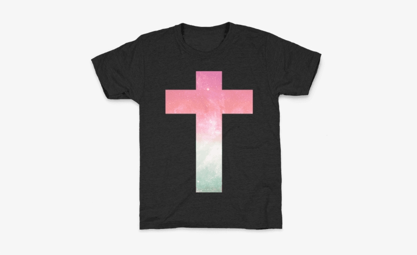 Cosmic Cross Kids T-shirt - Shirt, transparent png