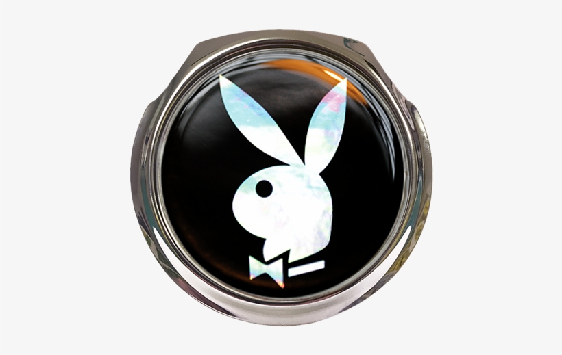 Playboy Car Grille Badge With Fixings Zippo Playboy Logo Black