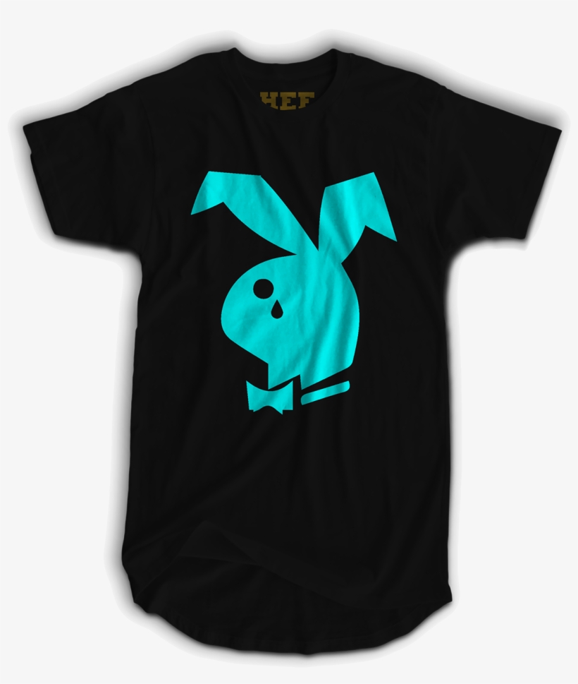 "sad Bunny" Extended T-shirt - Bunny, transparent png