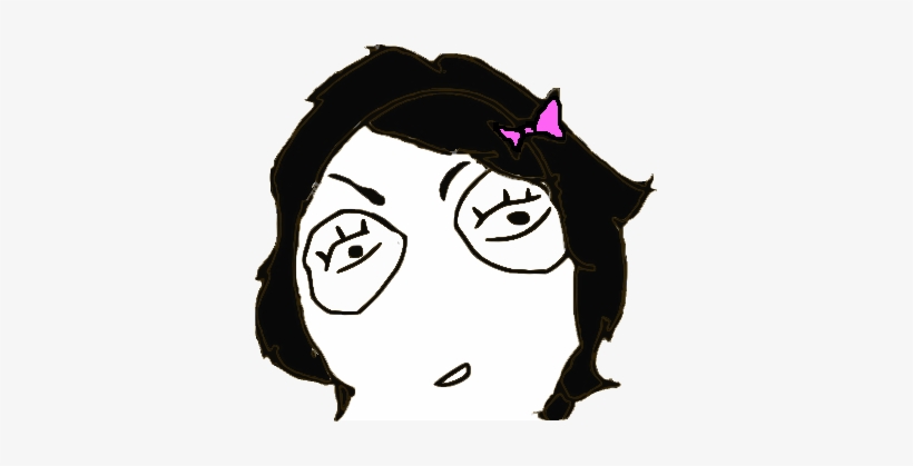 13333878 56kb Sep 02 2011 - Girl Troll Face Png, transparent png