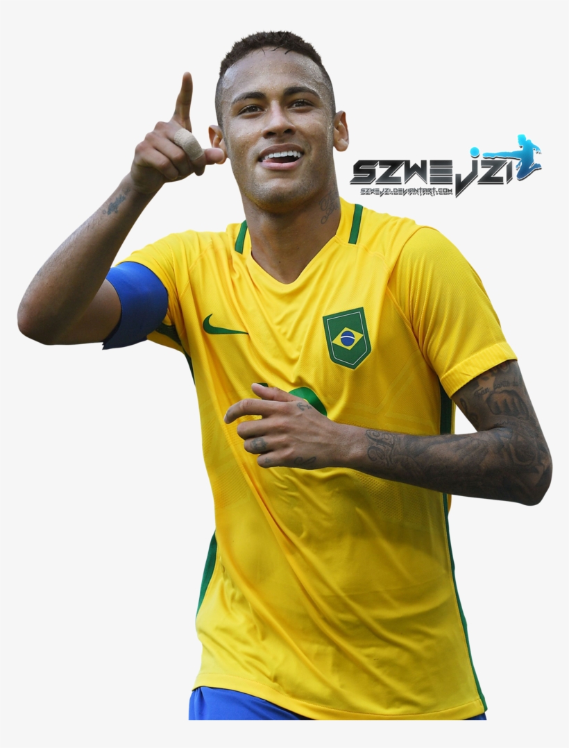 Neymar Brazil 2018 Png, transparent png