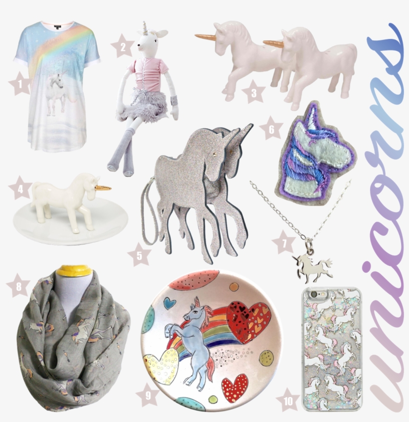 Yesterday We Talked About One Of Everyone's Favorite - Streamline Unicorn Porcelain Salt ; Pepper Shaker Set,, transparent png
