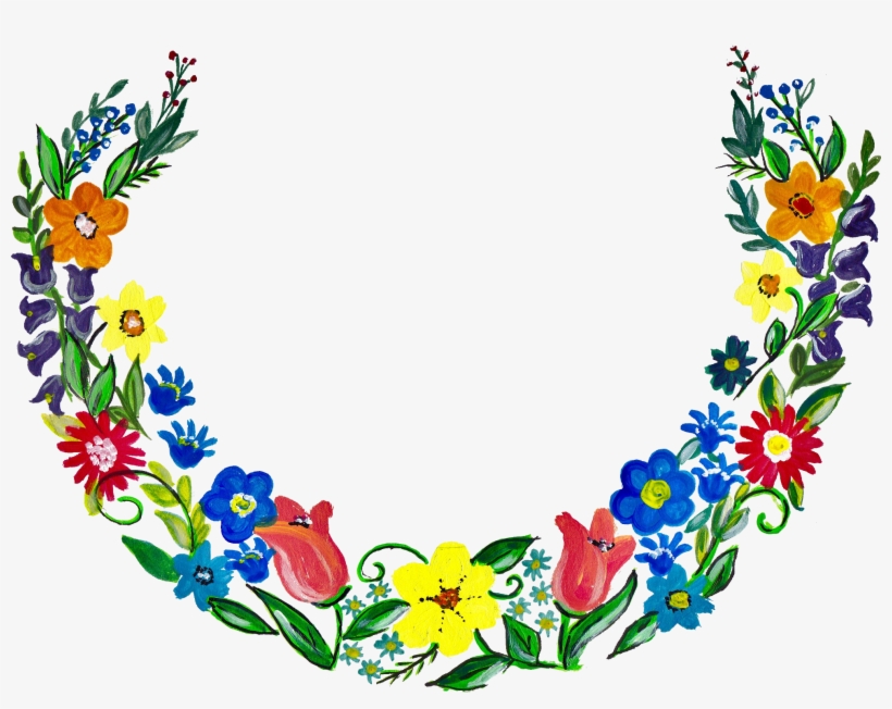 Free Download - Transparent Flower Wreath, transparent png