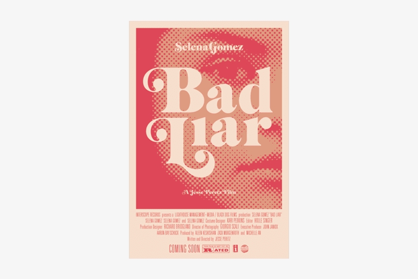 Bad Liar Pink Movie Poster - Bad Liar Movie Poster, transparent png