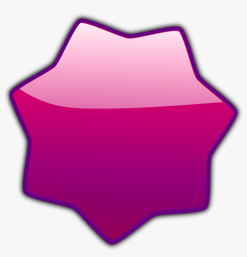 Transparent Glossy Pink Clipart, transparent png