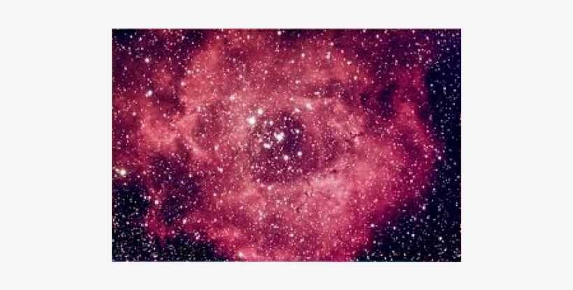 Fotoprint: Rosetta Nebula By Mironov, 41x41cm., transparent png