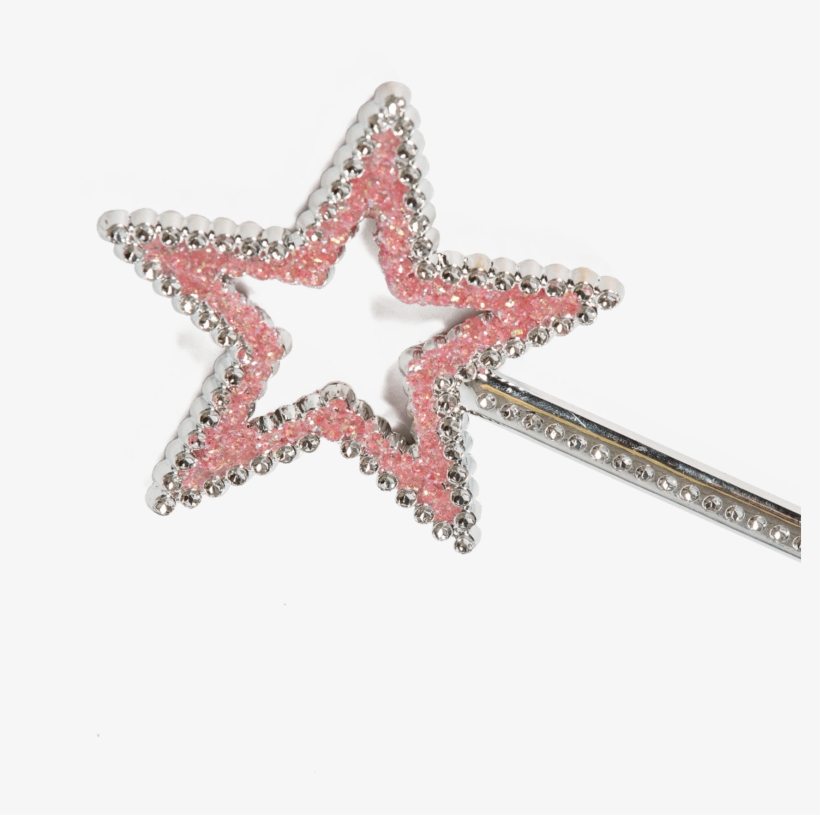 Sparkly Pink Star Wand For Ballerinas And Fairies Little - Digital Pride, transparent png