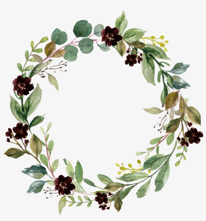 Floral Wreath 8 - Wedding, transparent png