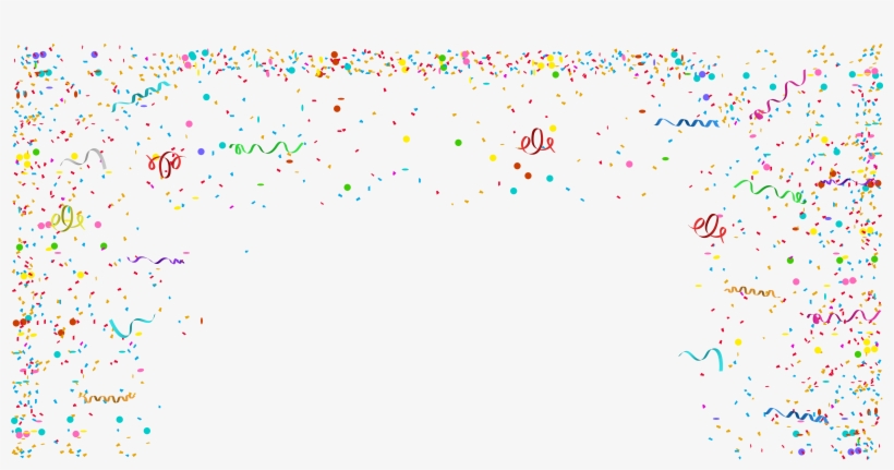 Confetti Clipart Flower - Portable Network Graphics, transparent png