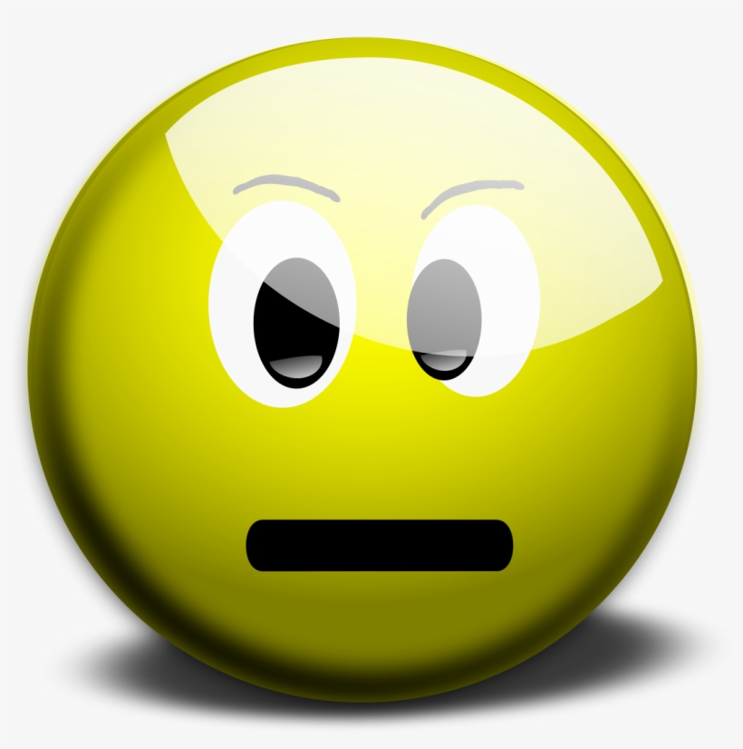 Yellow Neutral Smiley Face, transparent png