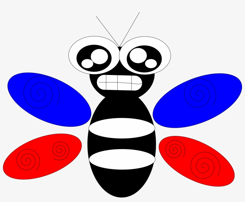 Flying Bee Png Download - Clip Art, transparent png