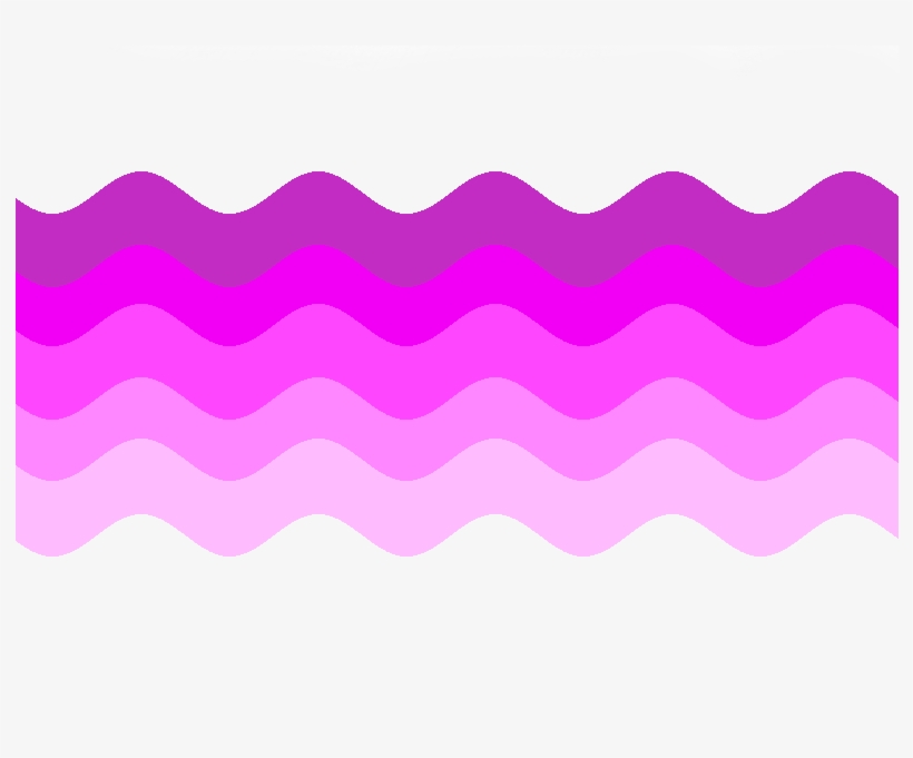 Pink Line Png - Pink Wavy Line Png, transparent png