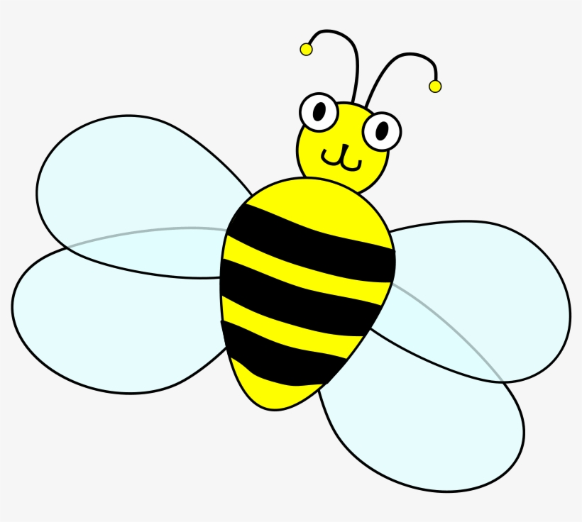 Image Of Flying Bee Clipart Small Bee Clip Art - Custom Cartoon Bee Mousepad, transparent png