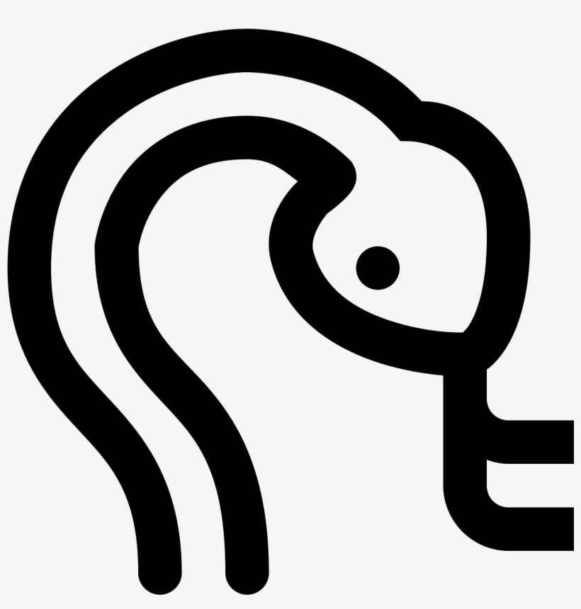 Two Squiggly Lines, Sort Of Like An S With The Bottom - Face, transparent png