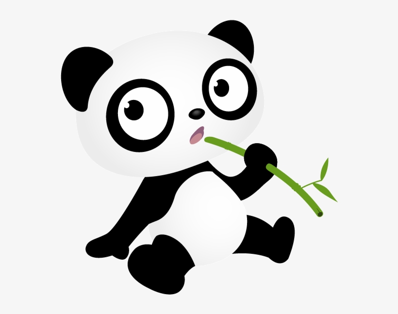 Shocking Panda With Green Bamboo Tattoo Design - Frame Panda Png, transparent png