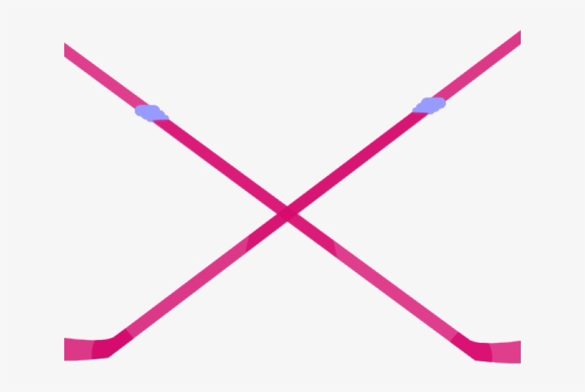 Hockey Clipart Crossed, transparent png