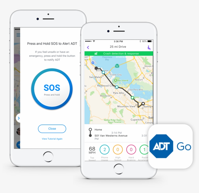 Adt Pulse App Home Security App For Smart Homes Png - Adt Authorized Dealer, transparent png