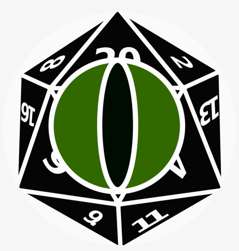 Beholders Eye - 20 Sided Die Png, transparent png