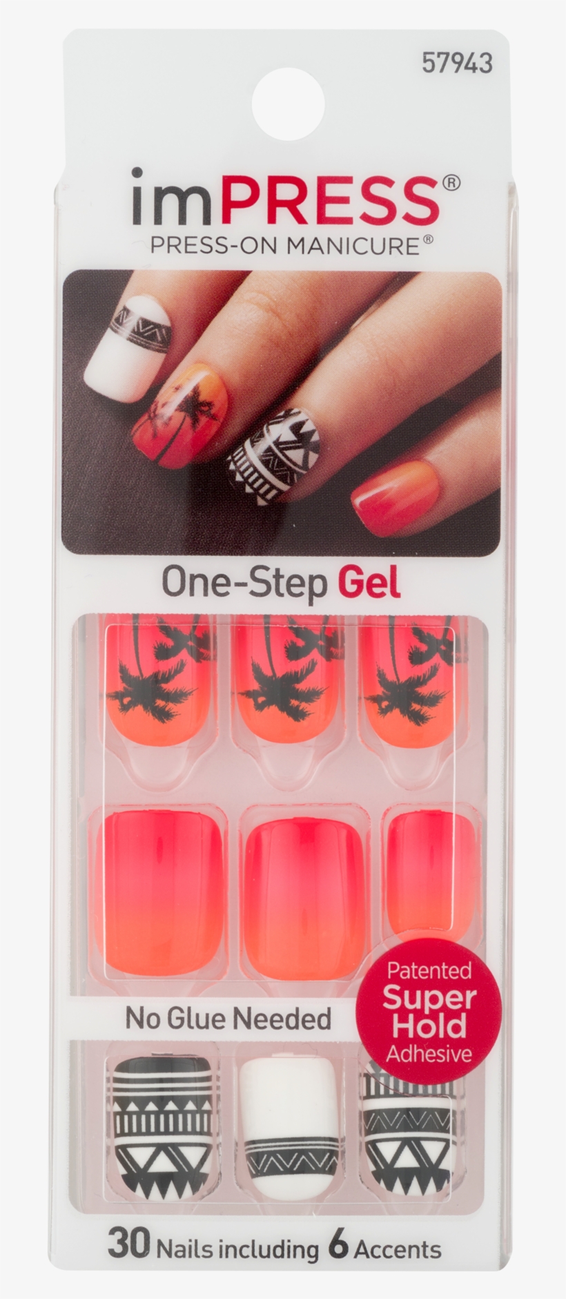 Broadway Impress Press On Boogie Down Nails, transparent png