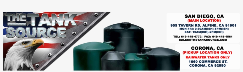 The Tank Source - Norwesco 1075 Gallon Water Storage Tank - Black, transparent png