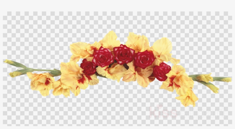 Gladiolus Clipart Cut Flowers Floral Design - Bird Flying Png, transparent png