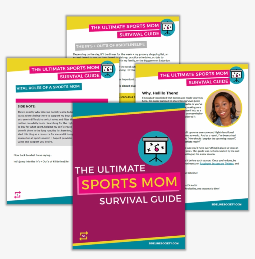 Ultimate Sports Mom Survival Guide Landing Page - Online Advertising, transparent png