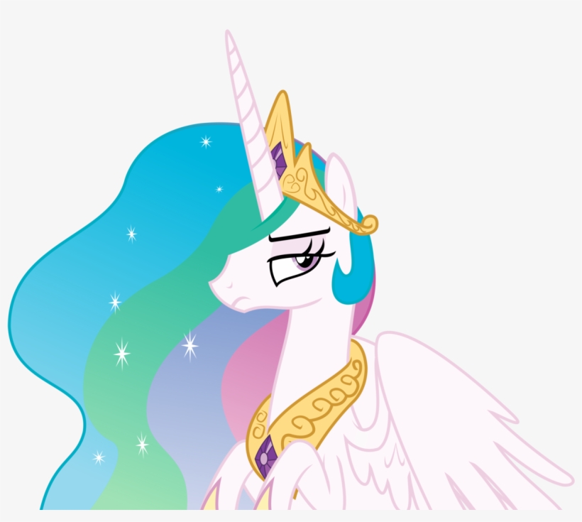 So, Princess Luna - Princess Celestia Not Amused, transparent png