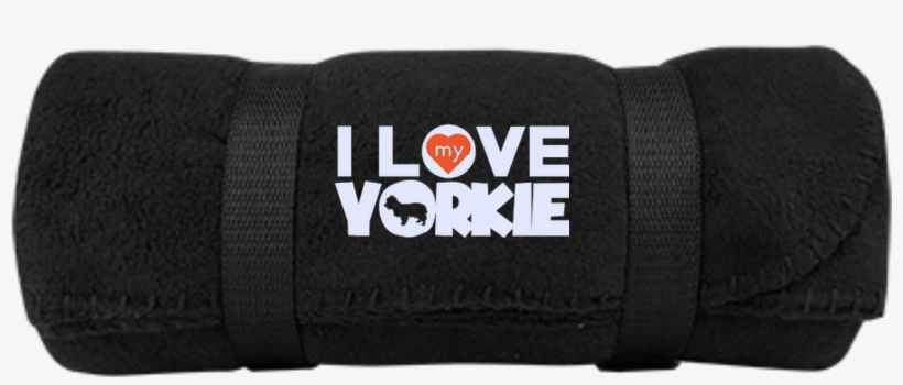 I Love My Yorkie - Love My Yorkshire Terrier - Dry Zone Nylon Cap (embroidered), transparent png