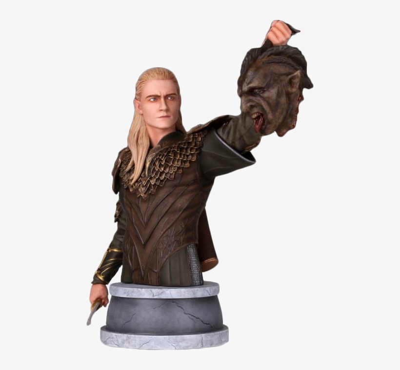 The Desolation Of Smaug - Hobbit - The Desolation Of Smaug - Legolas Mini Bust, transparent png