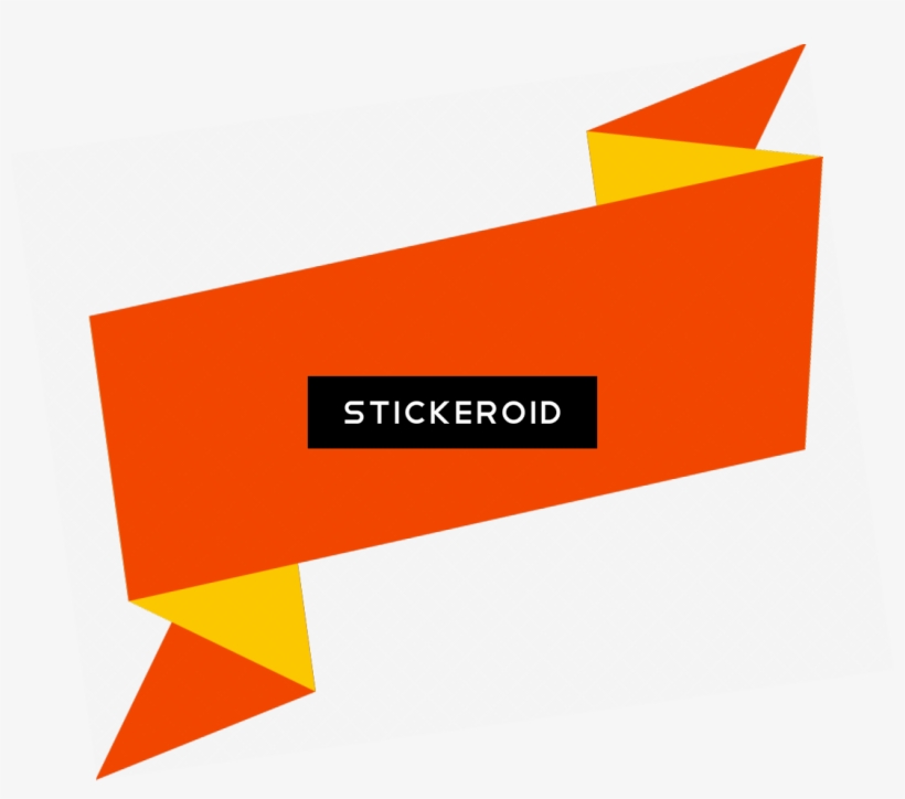 Orange Yellow Banner - Graphic Design, transparent png