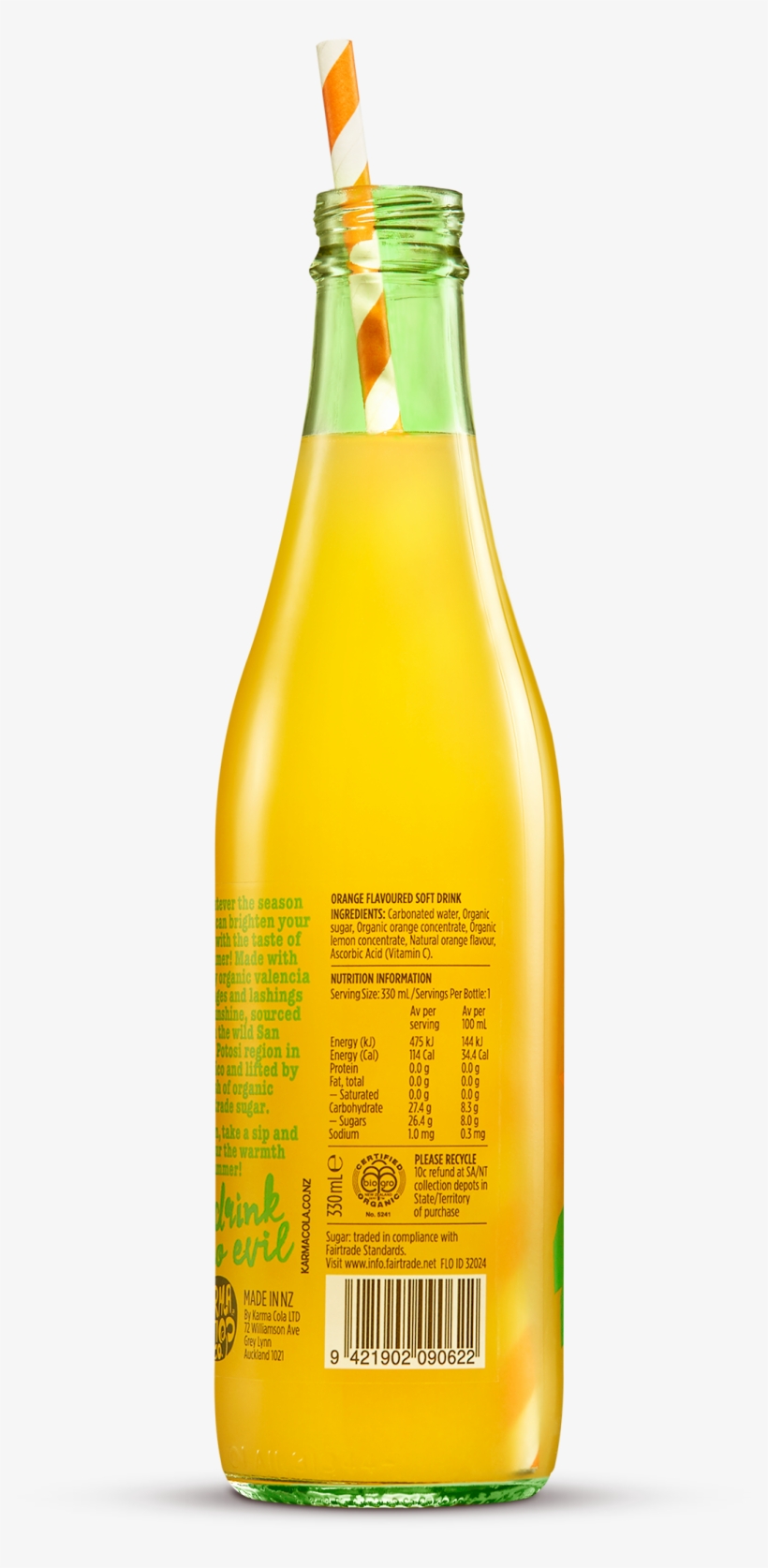 Less Sugar Than Most Other Fizzy Drinks - Glass Bottle, transparent png