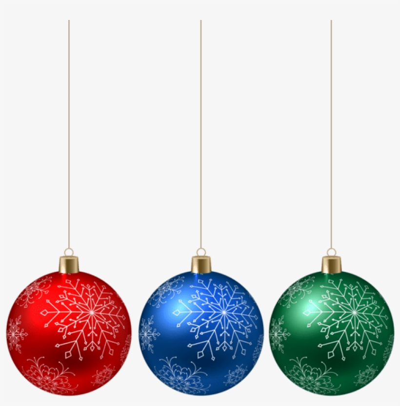 Free Png Christmas Hanging Ornaments Png Png Images, transparent png