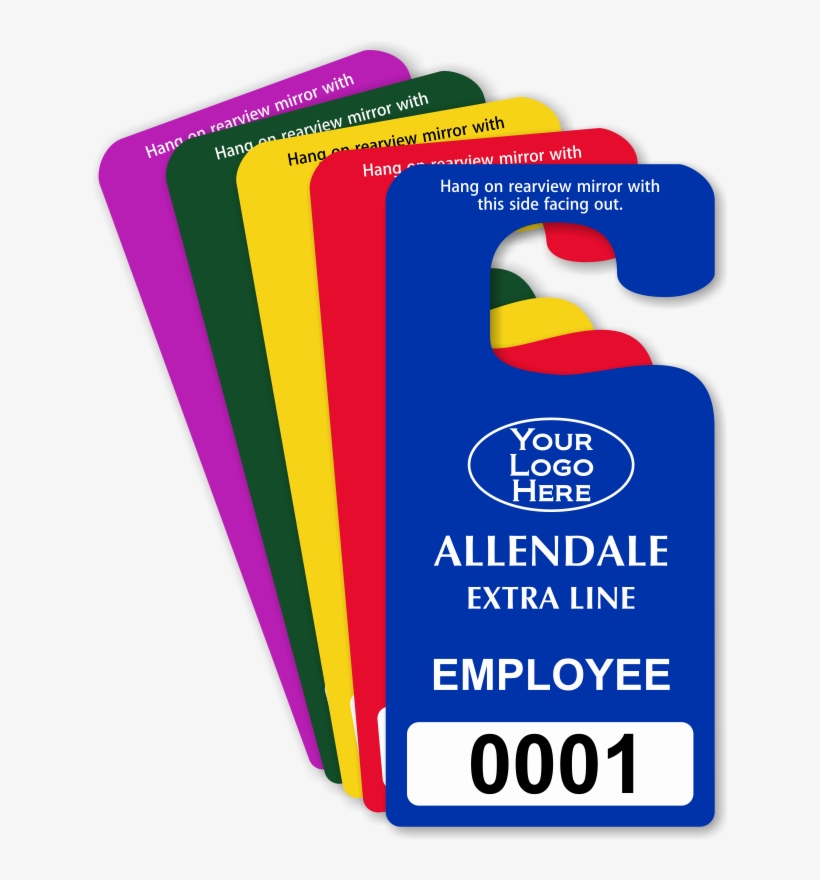 Zoom - Personalize - Rear View Mirror Hanging Tags, transparent png