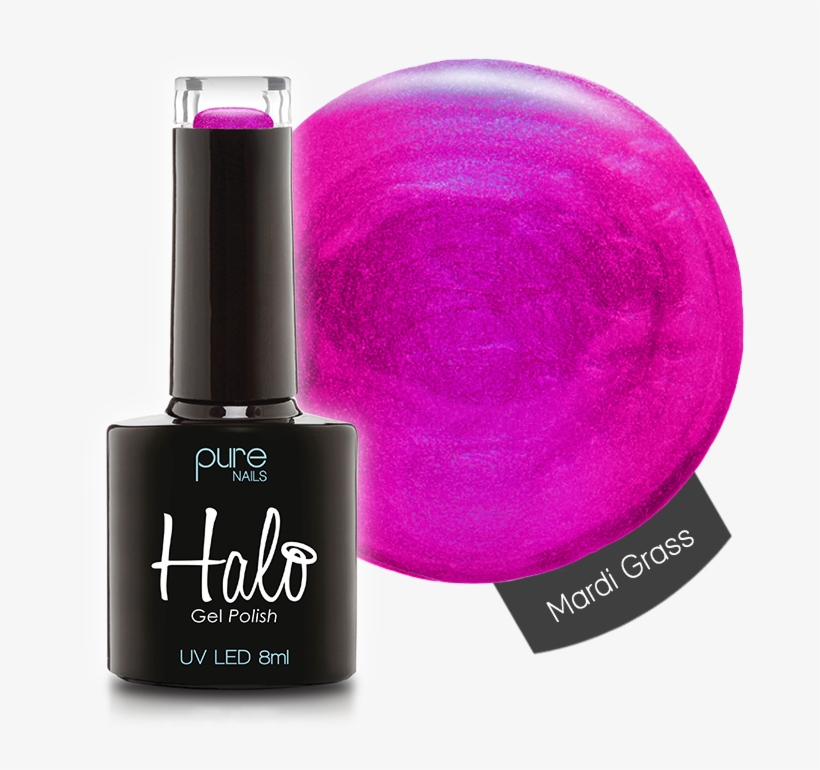 Halo Gel Polish Mardi Gras 8ml - Nail, transparent png