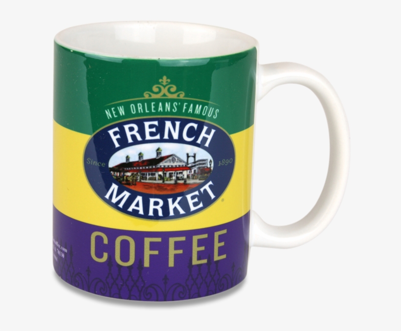 Picture Of French Market Coffee Mug - French Market Coffee Mug - Blue, transparent png
