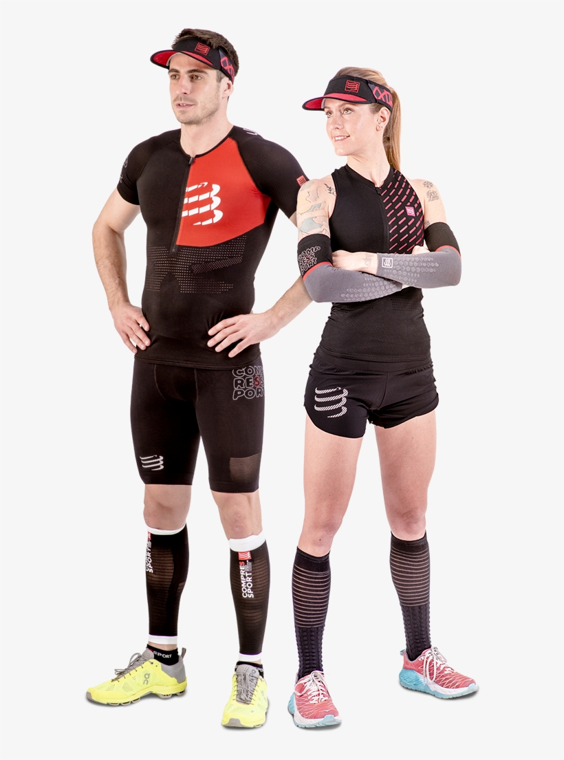 Body Short Quad Calf - Medias De Compresion Compressport, transparent png