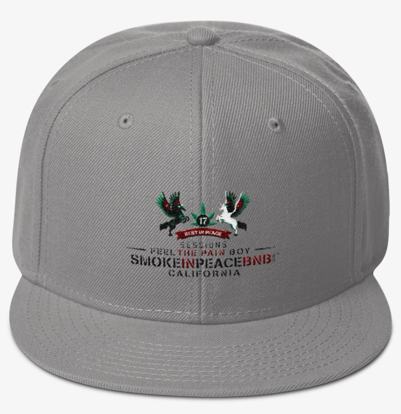 Smokeinpeacebnb Sessions Feel The Pain Boy Snapback, transparent png